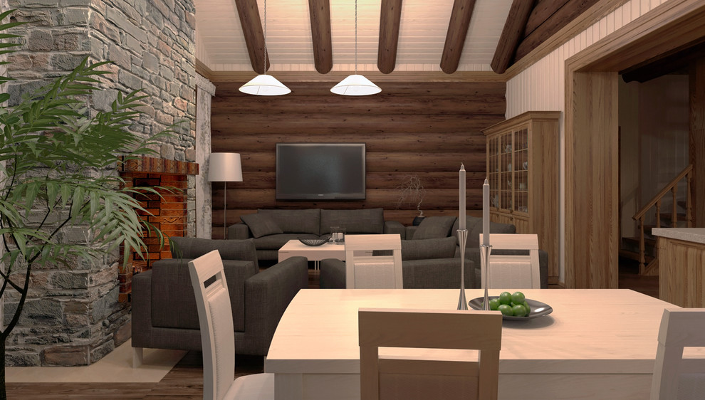 проект дома, ручная рубка.