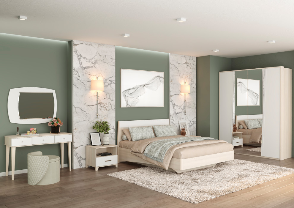 Дизайн и визуализация мебели в интерьере для мебельной фабрики "Маннгрупп"