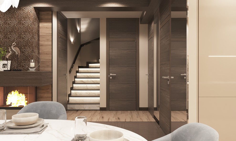 Двухэтажный дом с мансардой г. Екатеринбург