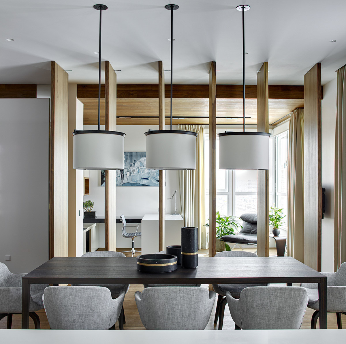 Houzz тур: Пентхаус на Рублевке для большой семьи