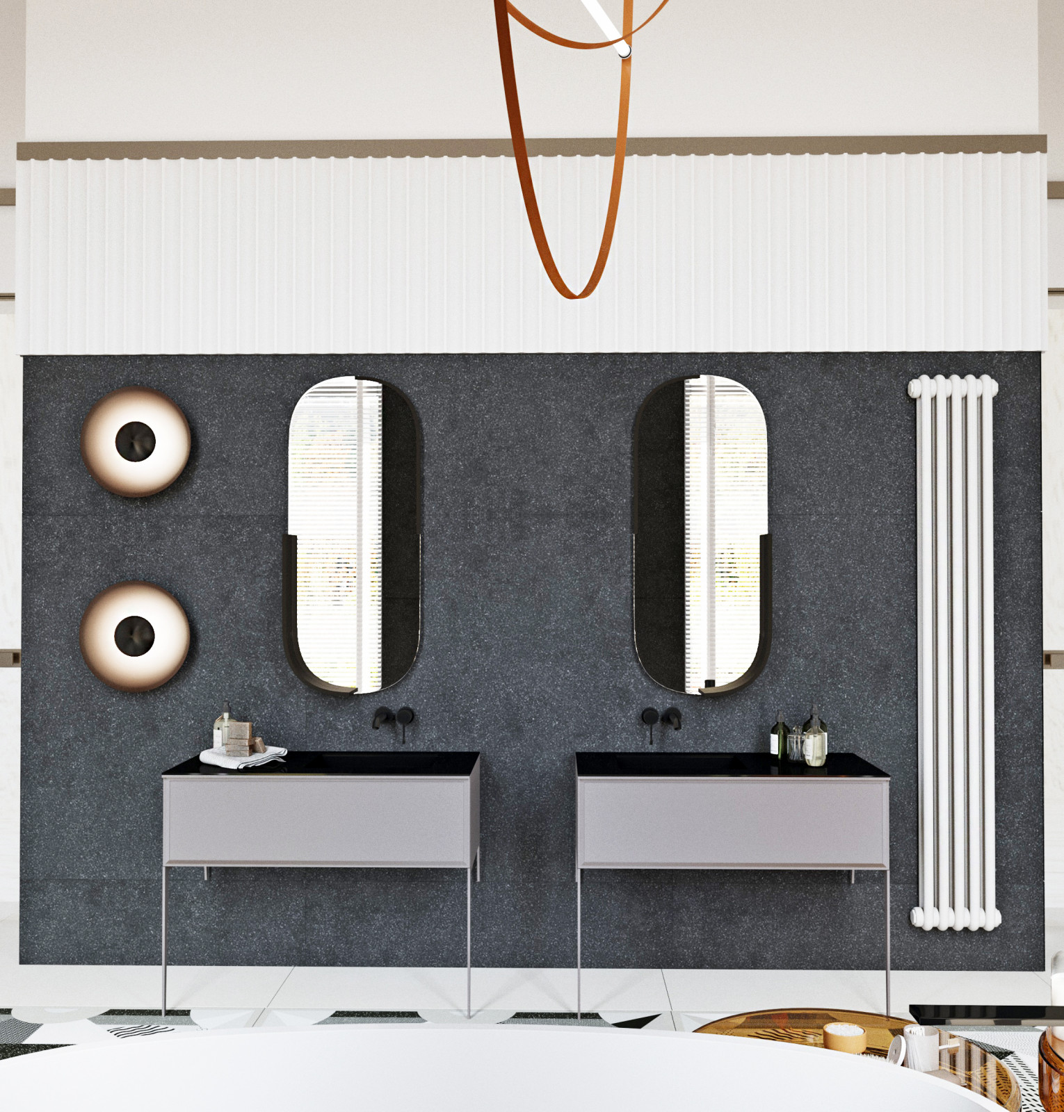 Ванная комната в частном доме