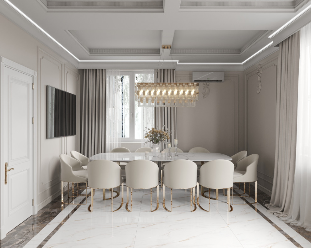 Частный дом в стиле неоклассика