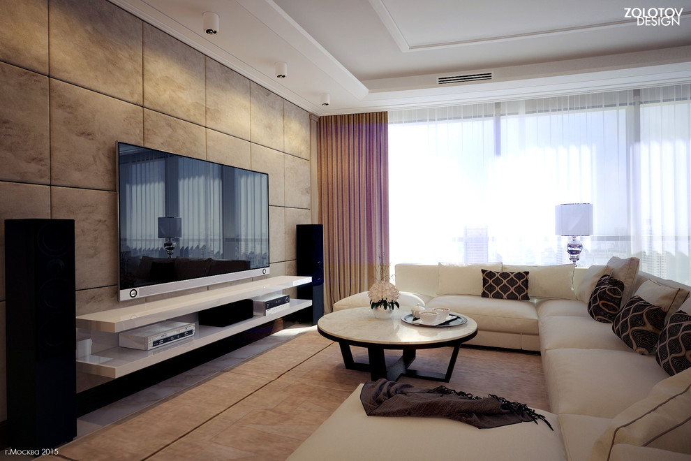 Гостиная "Сдержанный шик"