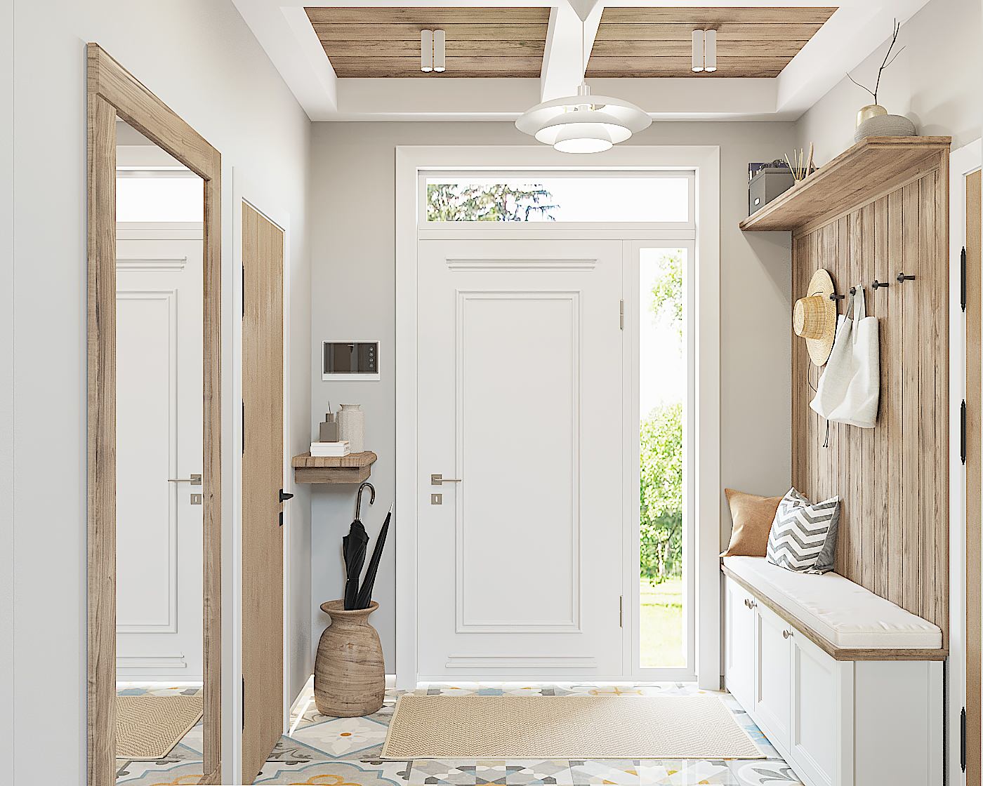 Обложка проекта: частный дом в Эко стиле