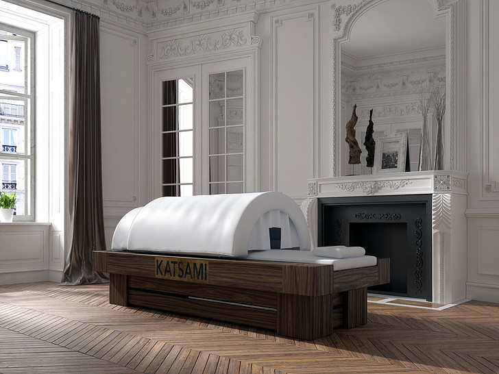 Массажный кабинет в классическом стиле с детокс сауной Katsami