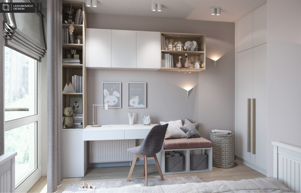 Дизайн проект в ЖК "Минск Мир" г. Минск - 44 м2