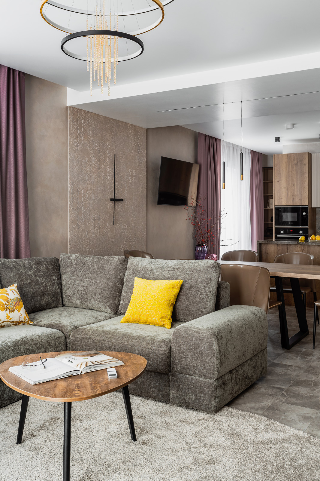 Гостиная-кухня