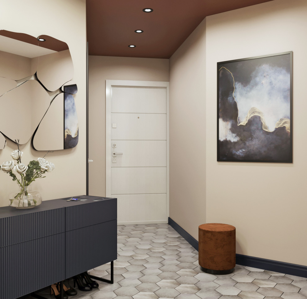 Холл в ЖК Крылья