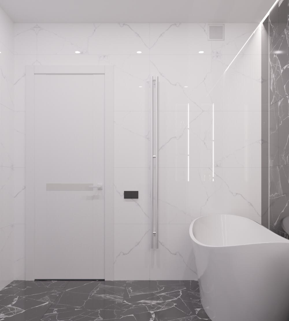 Обложка проекта: Ванная в ЖК «Новые Горизонты»