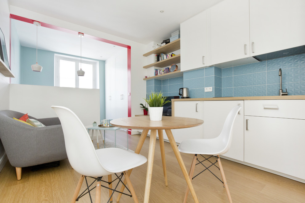 Houzz Франция: Квартира-студия площадью 23 квадратных метра