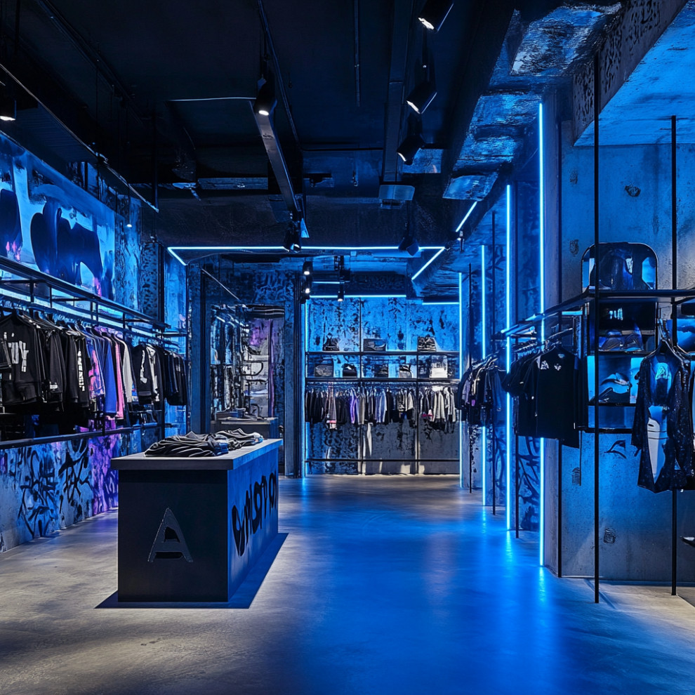 Индустриальный Дизайн Магазина ZNY