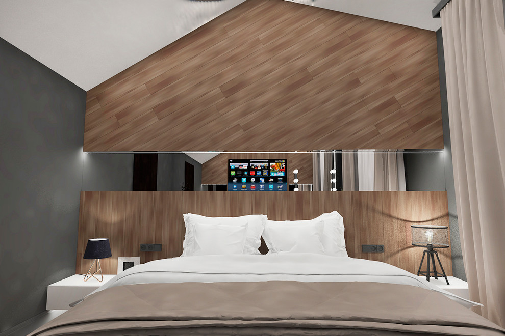 Спальня в частном доме