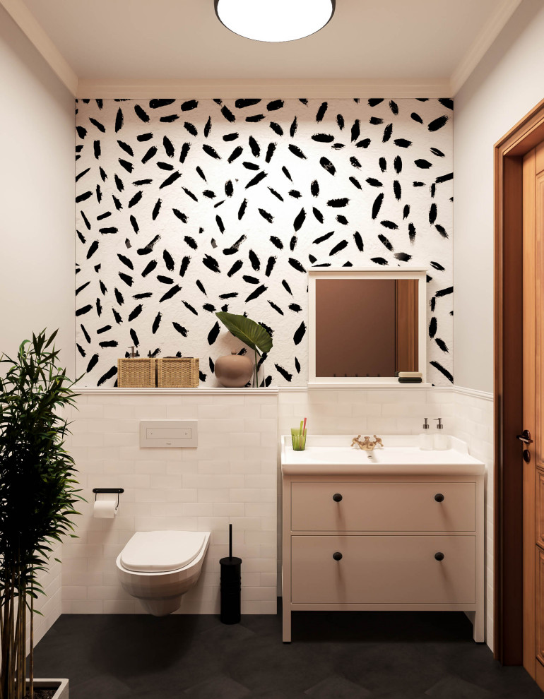 Таунхаус для большой семьи - спальни, санузлы