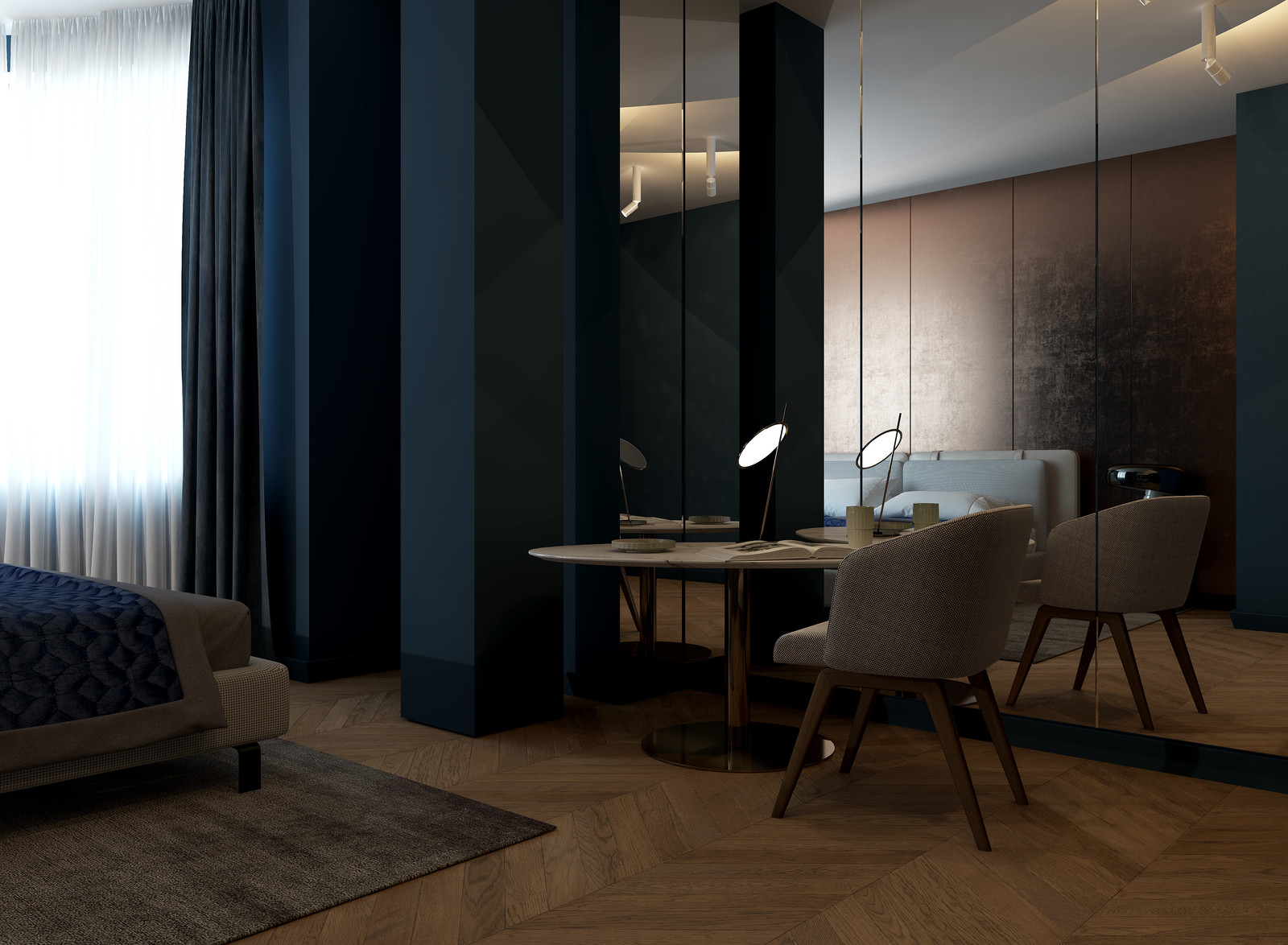 Обложка проекта: Интерьер квартиры в клубном доме "Гринвич Парк"