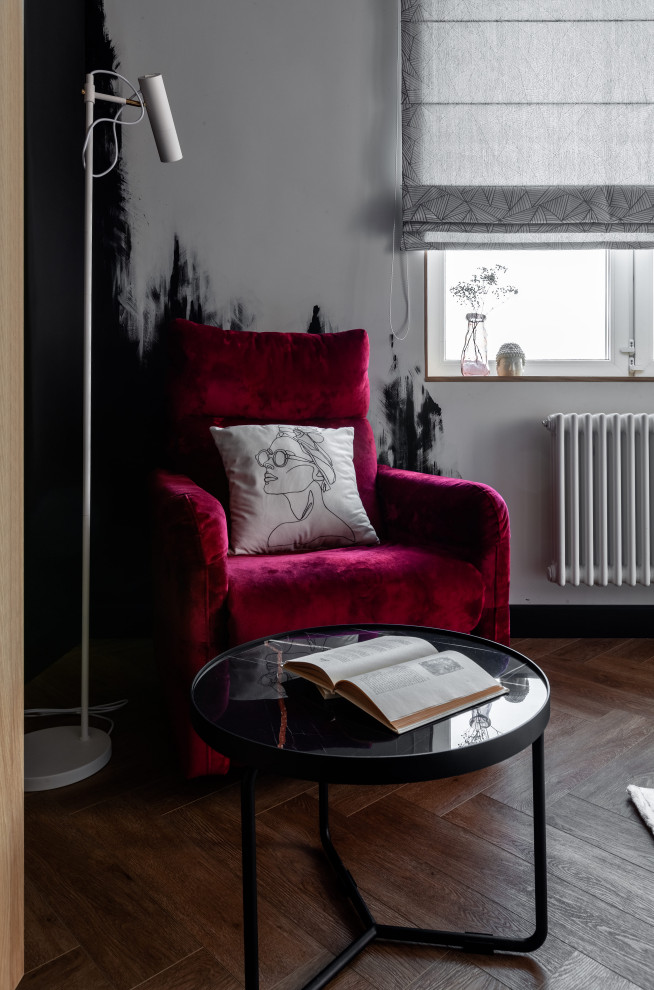 Винтаж в ярком интерьере 4-х комнатной квартиры