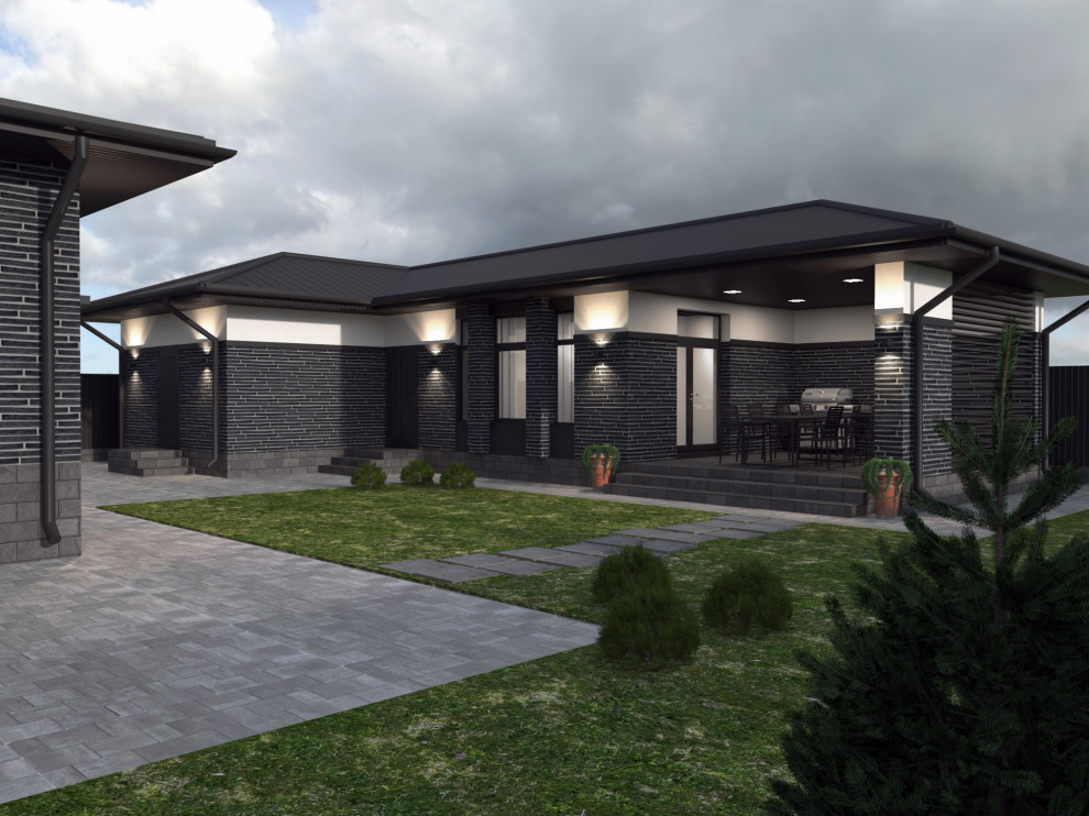 Проект дома 315  м.кв. в п. Пригородный