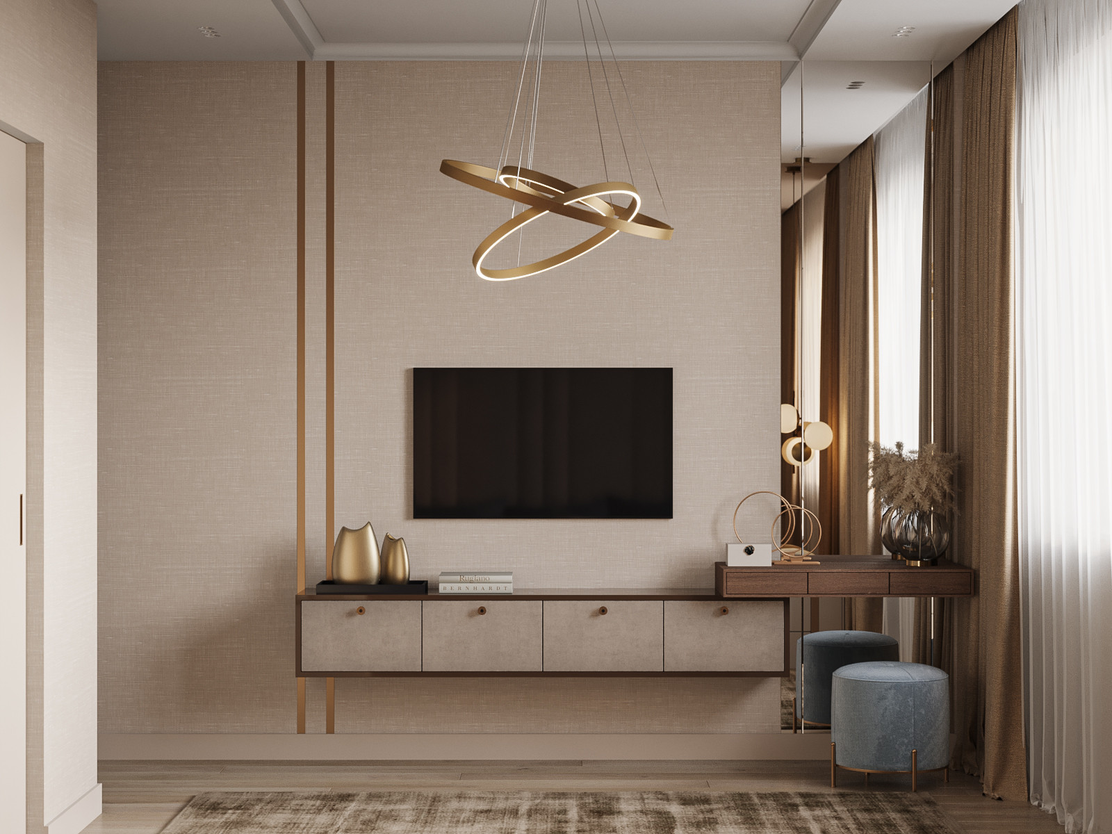 Zefir. Дизайн-проект квартиры, 60 кв.м