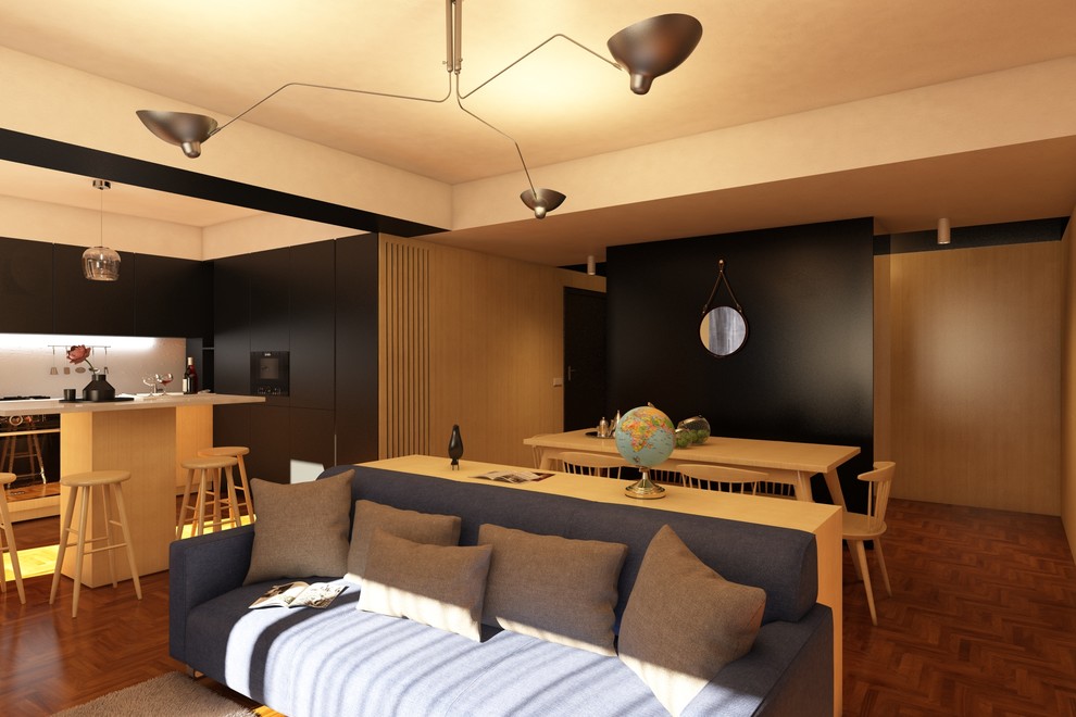 Визуализация квартиры для активной молодой семьи