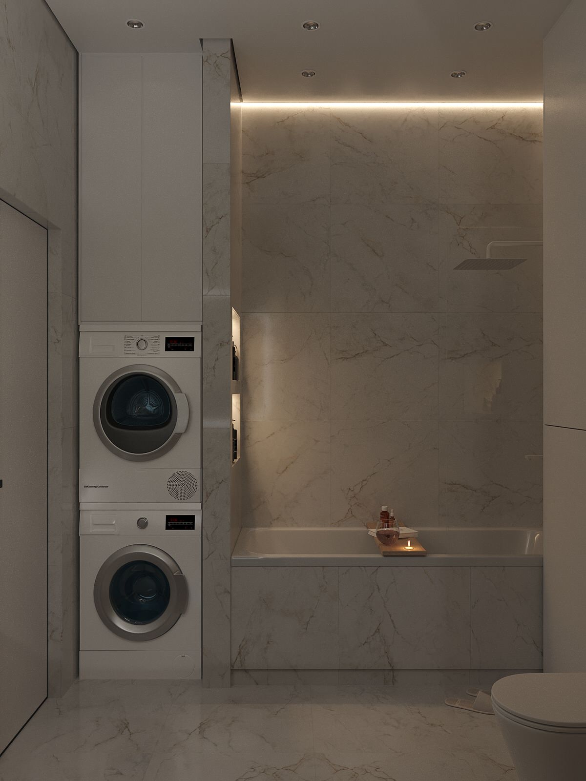 Санузел (сценарий освещения "relax")