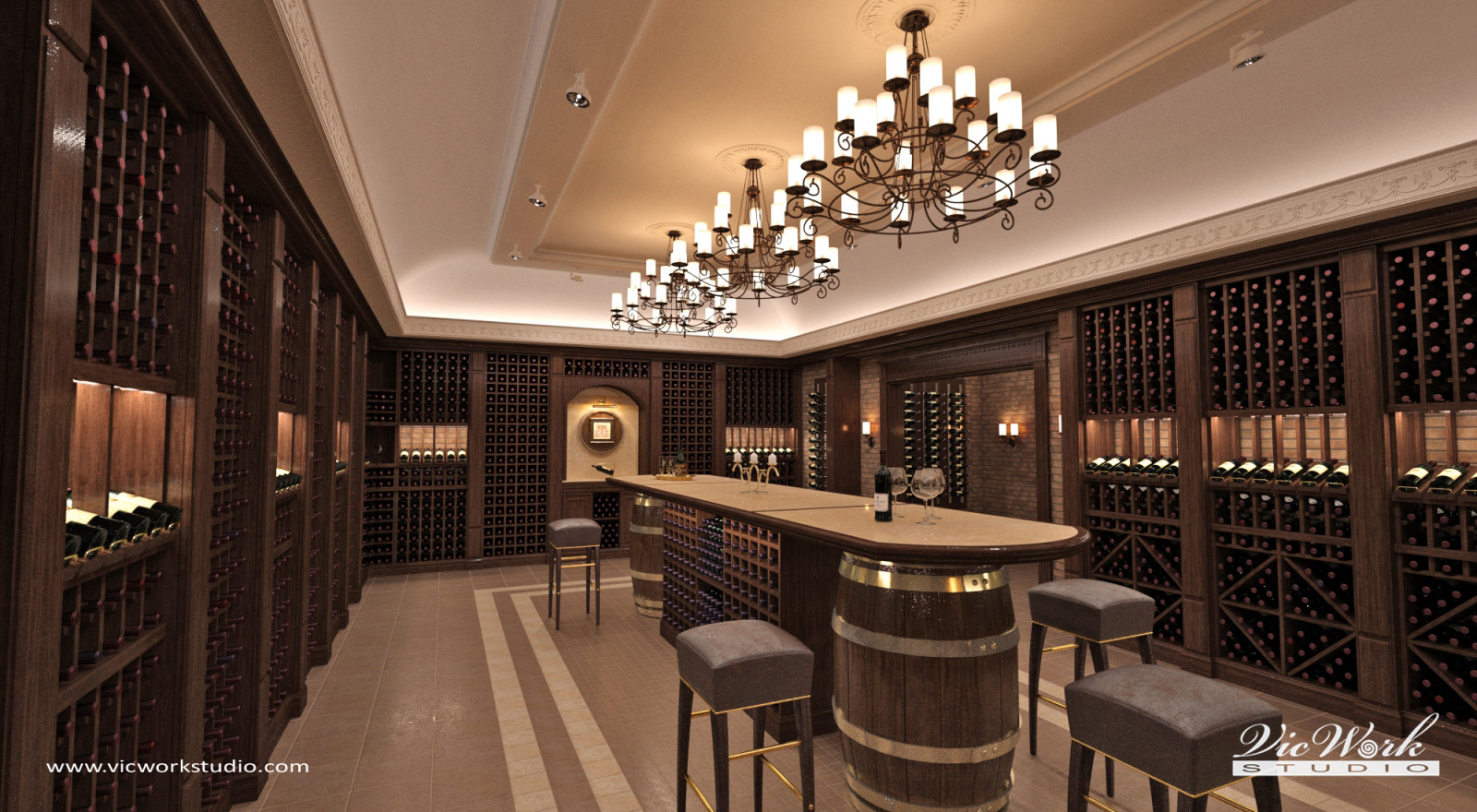 Обложка проекта: Wine cellar. H Residence interiors