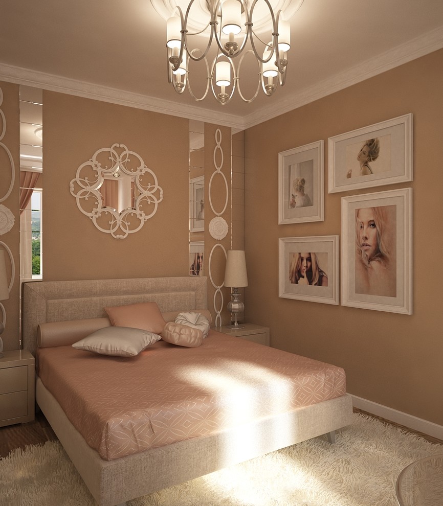 Bedroom with a hint of classic