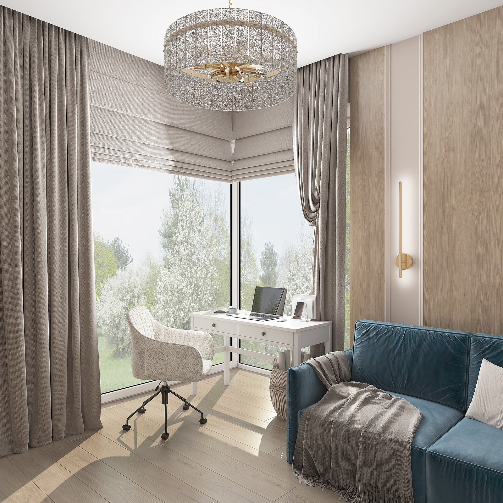 Проект в коттеджном посёлке Каменки