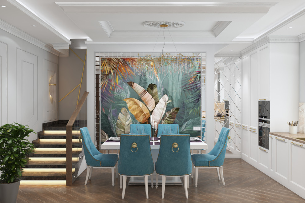 Дизайн 3-х этажного дуплекса