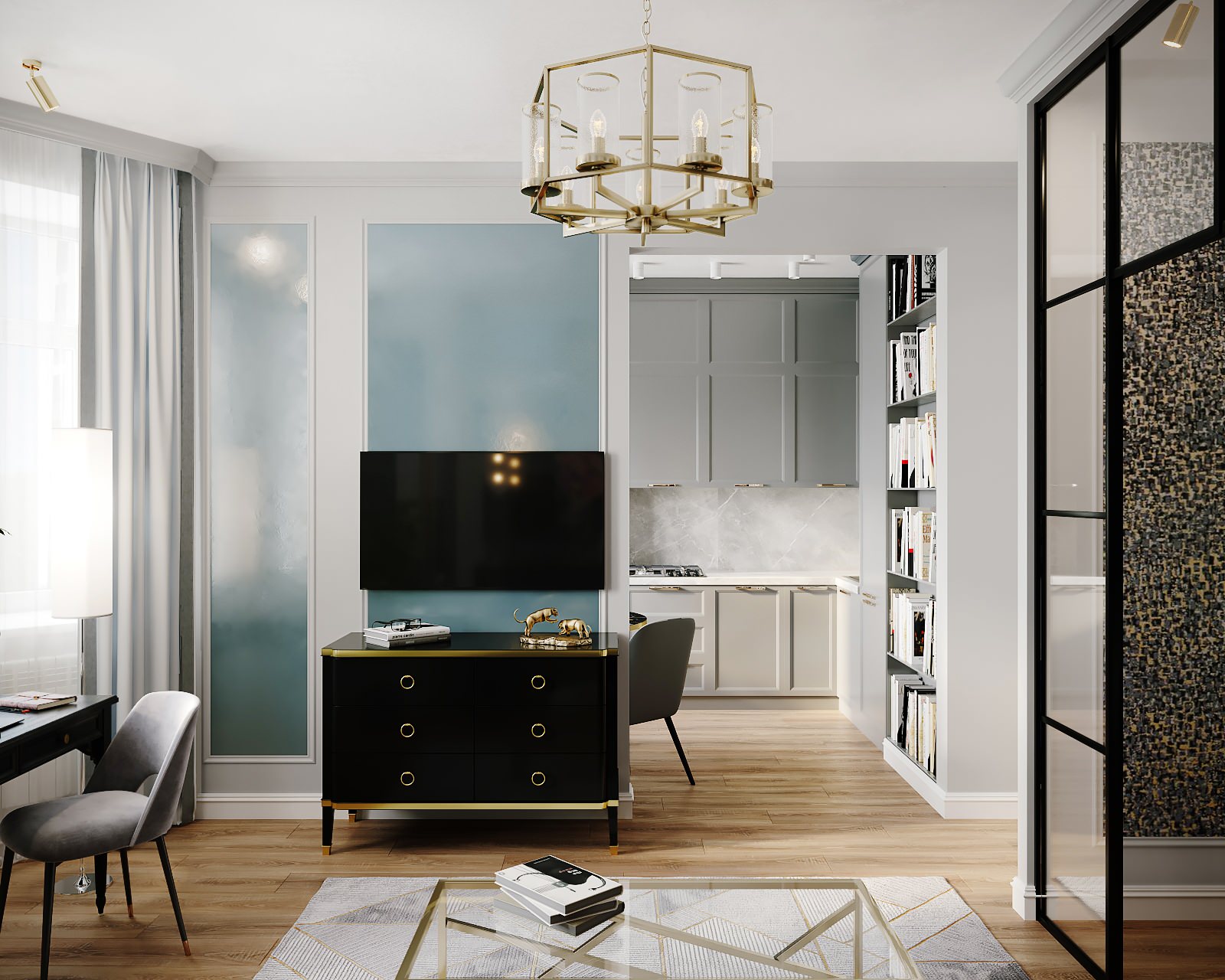 "Голубой жемчуг" Квартира 43 кв.м  г.Москва