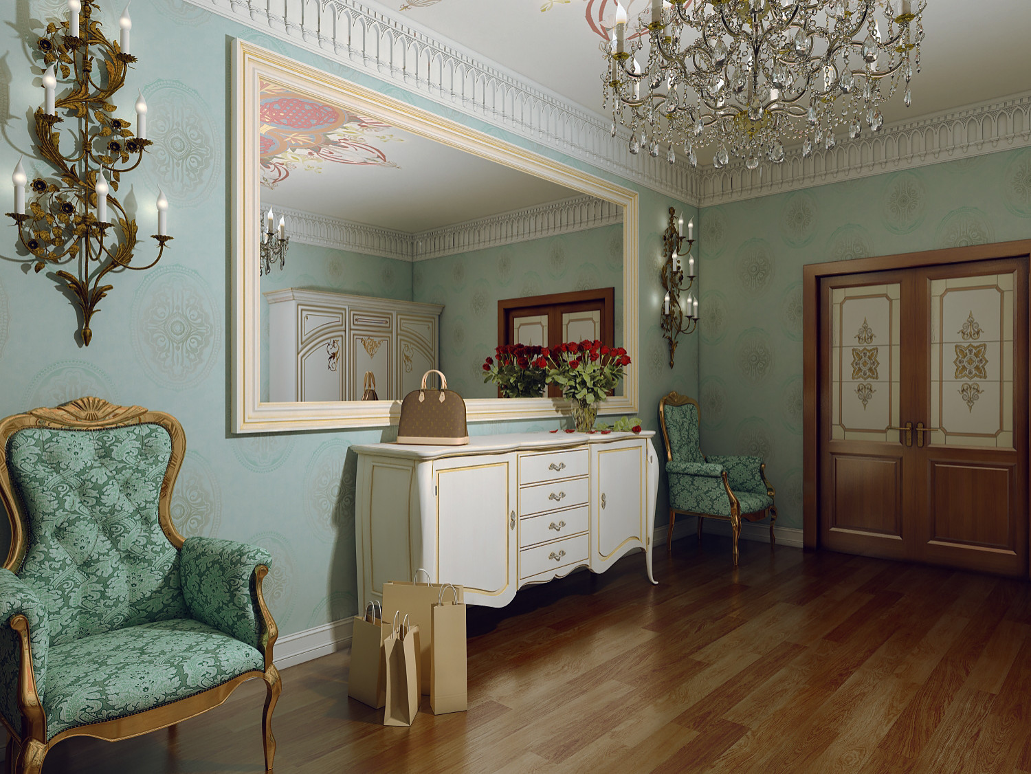 Дизайн интерьера коттеджа