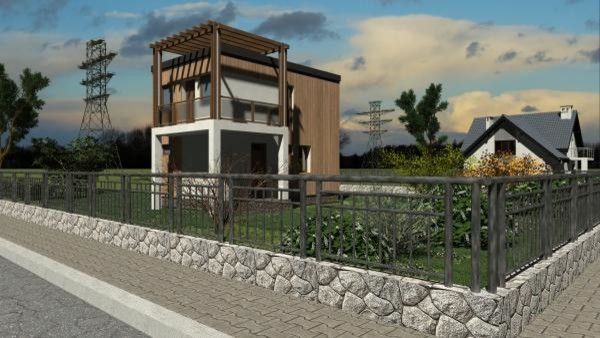 Проект дома Бау 55