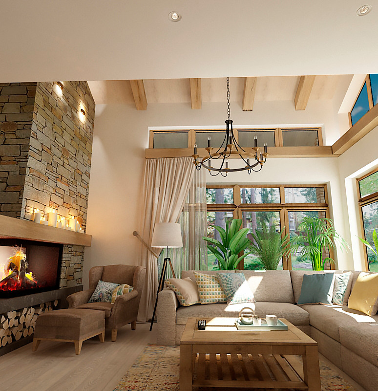 Дом в гармонии с природой