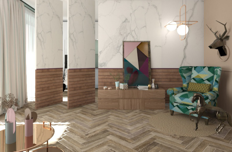 Дизайн квартиры для молодой, активной пары