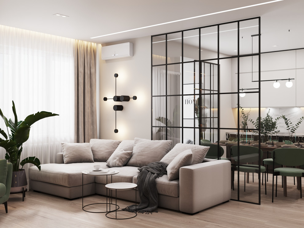 Современный интерьер в ЖК "Яуза парк"