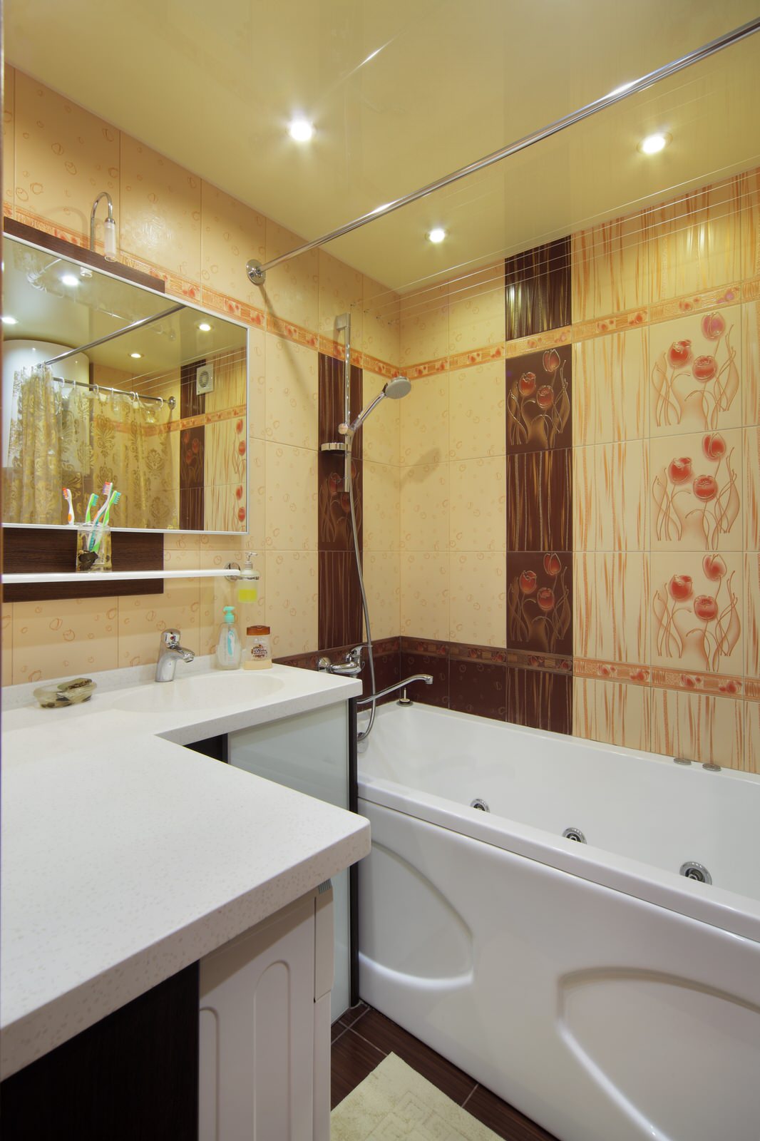 Солнечный дизайн - проект 3х комнатной квартиры