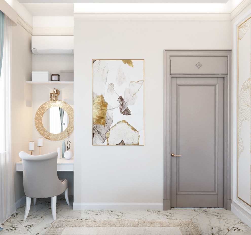 Дизайн-проект 4 комнатной квартиры в Анапе