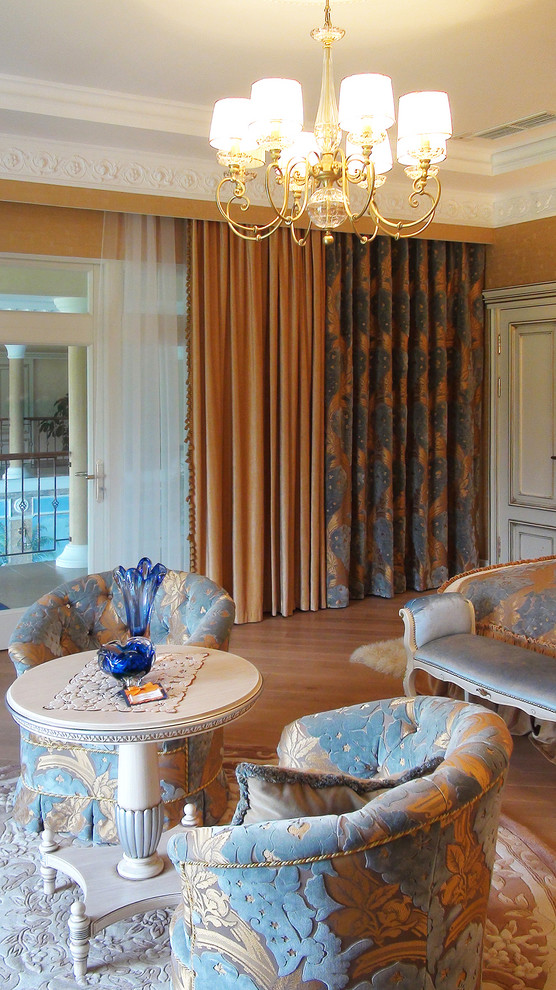 Дизайн загородного дома (850 м2) в классическом стиле