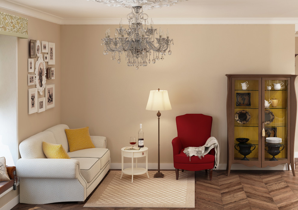 Обложка проекта: 4-х комнатная квартира на улице Нежинская Москва