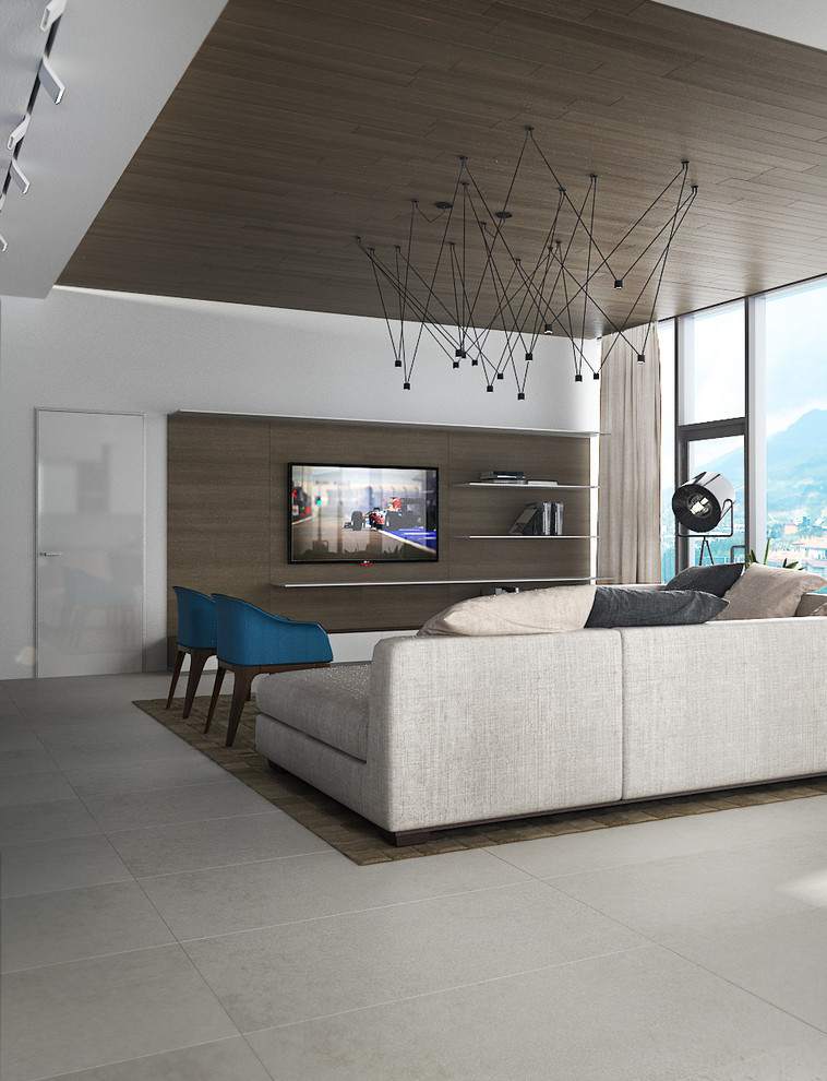 Villa in Gurzuf: living room