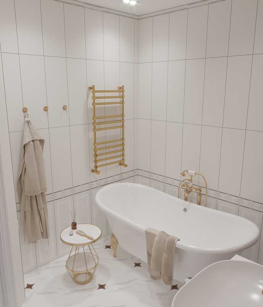 Нежная квартира неоклассика