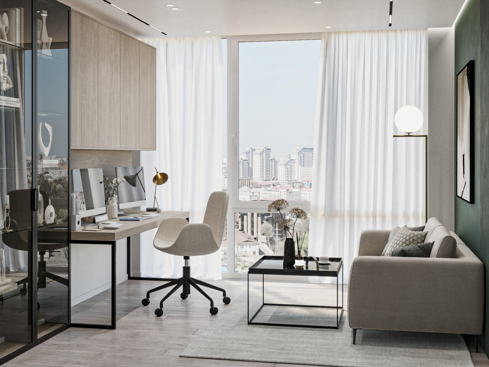 Двухкомнатная квартира в ЖК "Кутузовский Лайф"