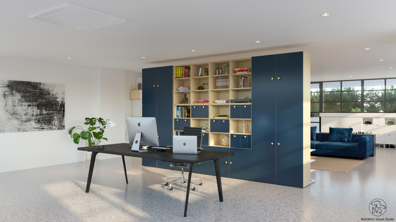 Interior in modern style