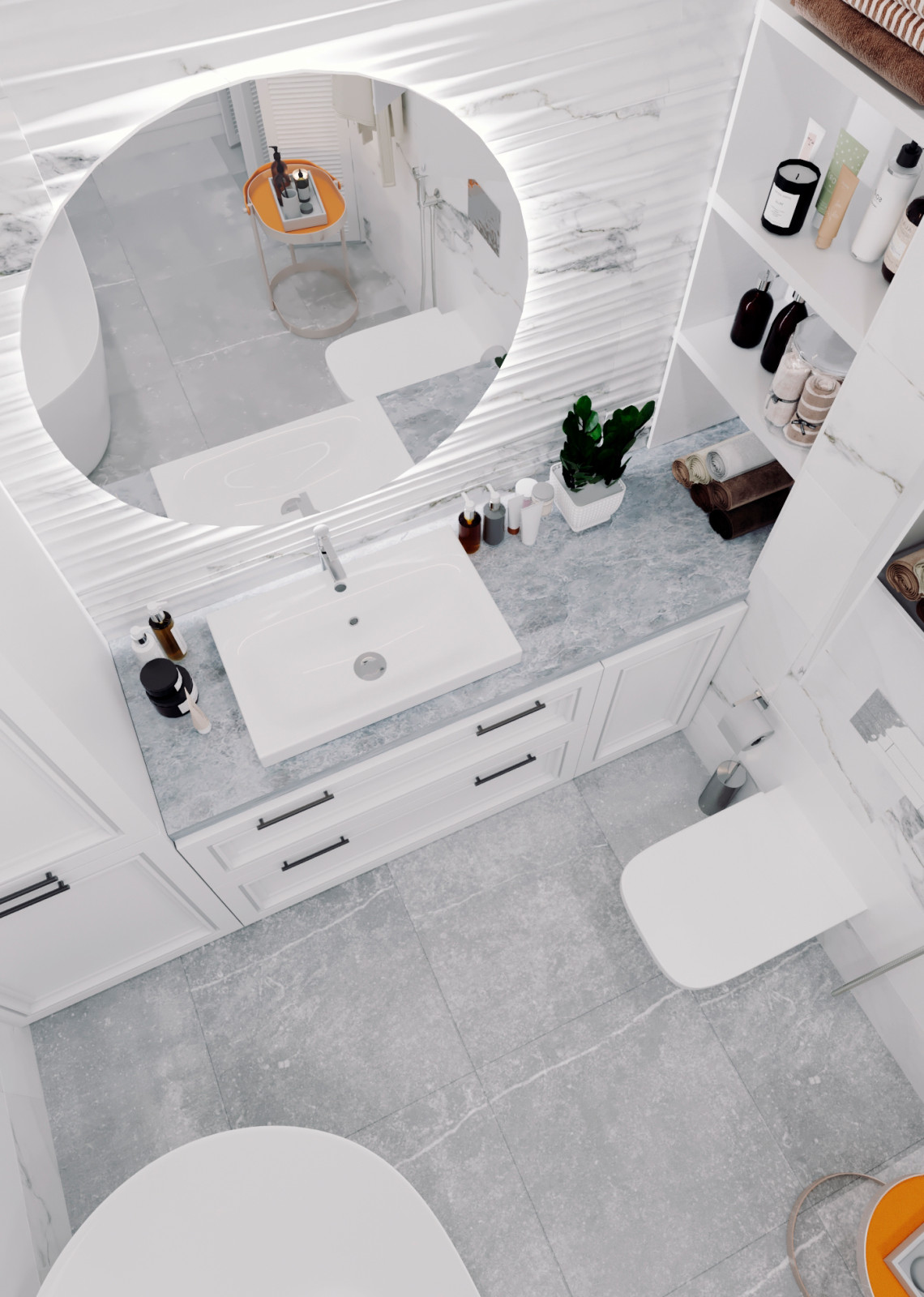 Обложка проекта: White outlines