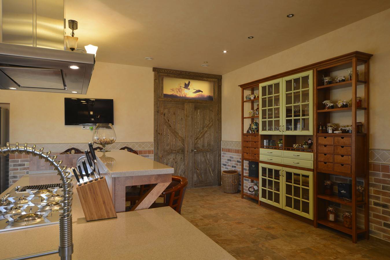 Кухня в деревенском стиле