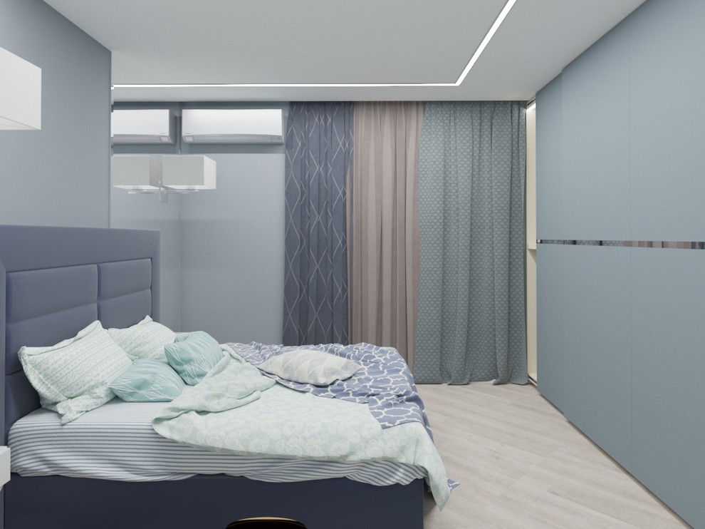 Квартира в серых тонах