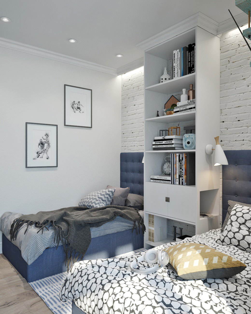 Дизайн проект 4-х комнатной квартиры в ЖК Планета