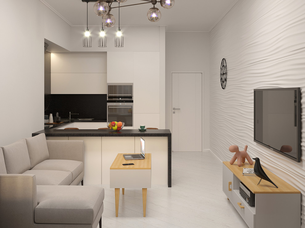 Малогабаритная квартира в современном стиле