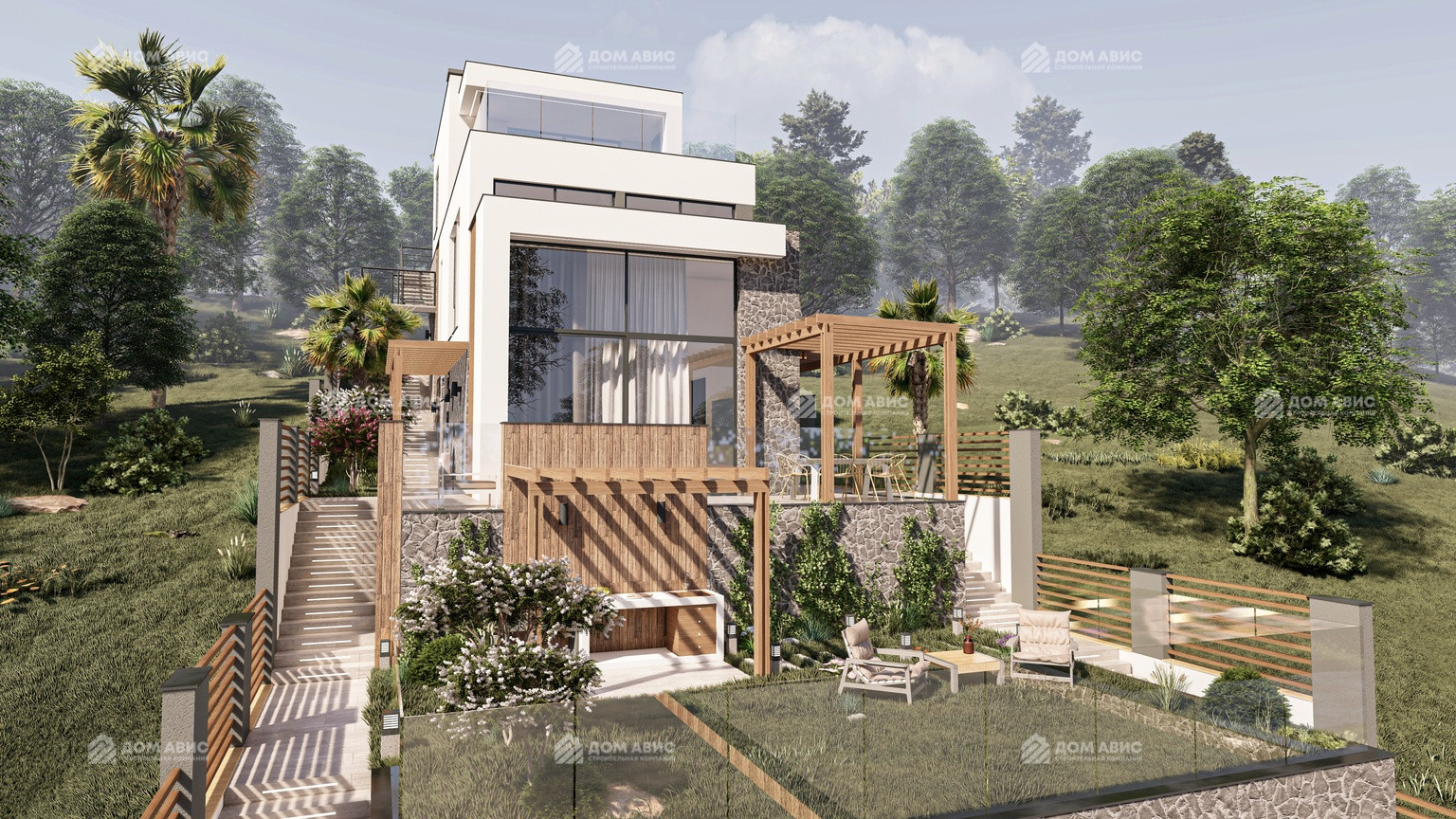 проект дома в Сочи, Черешня