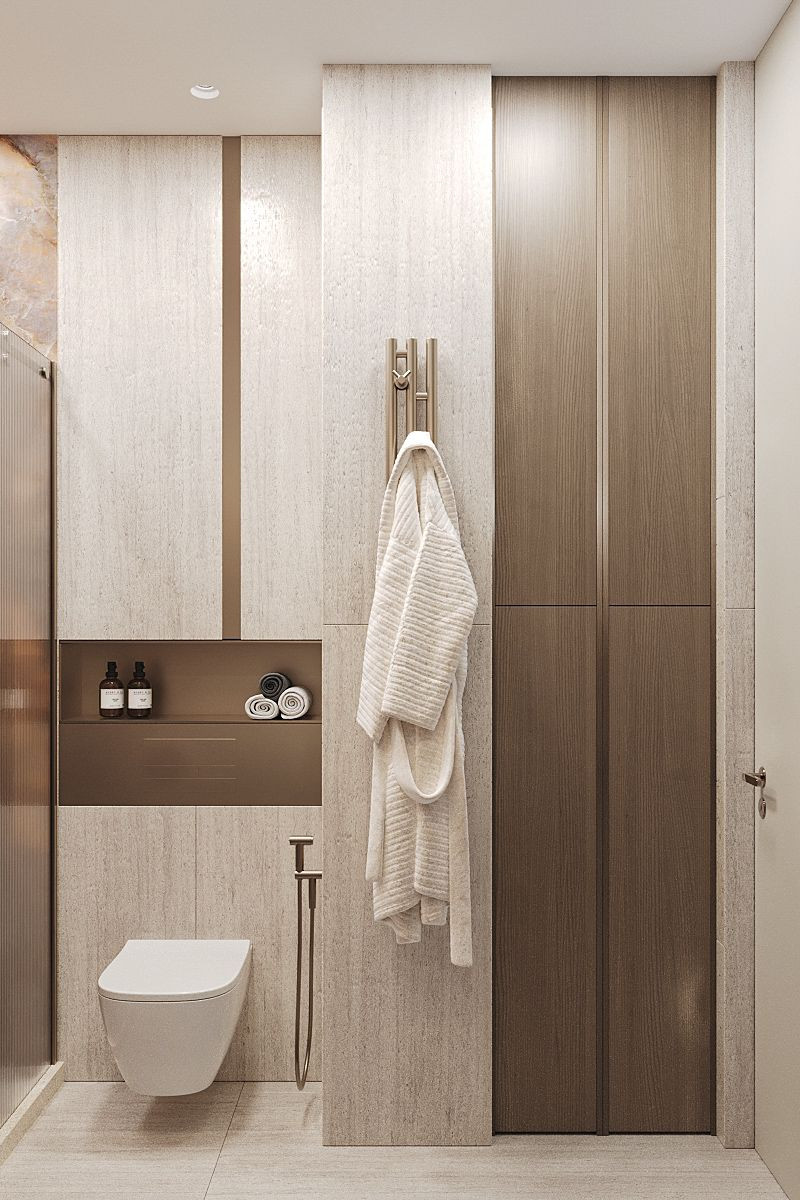 Современный интерьер с теплой атмосферой и эко-акцентами