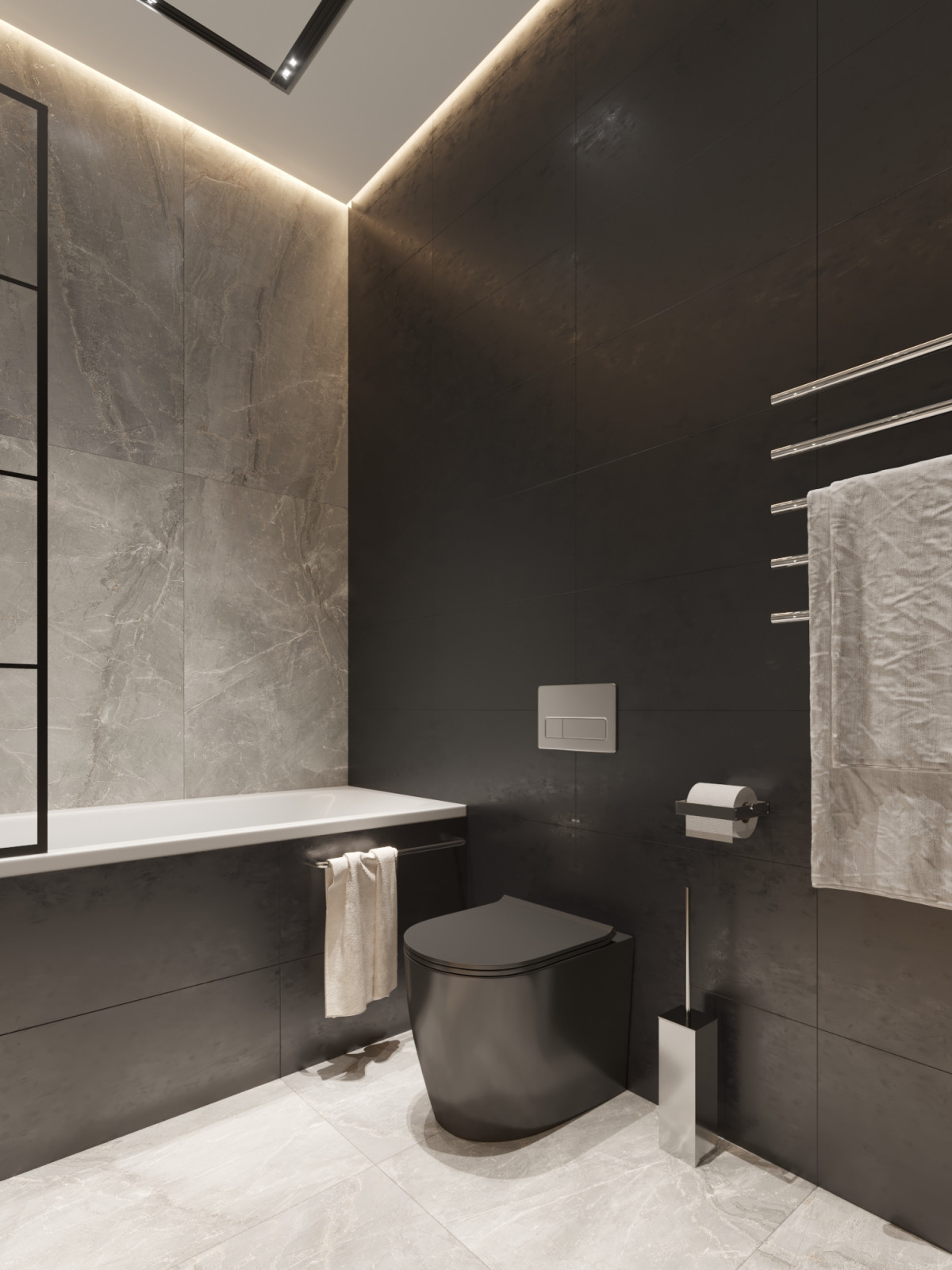 Современная квартира для молодого человека