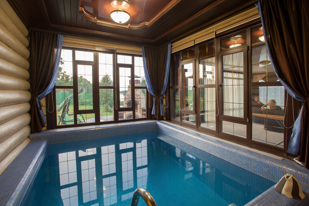 Деревянный загородный дом